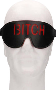 Ouch! Blindfold - BITCH - Black - Masks -