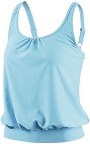Beco Tankini Top C-cup Dames Polyamide/elastaan Turquoise Maat 36