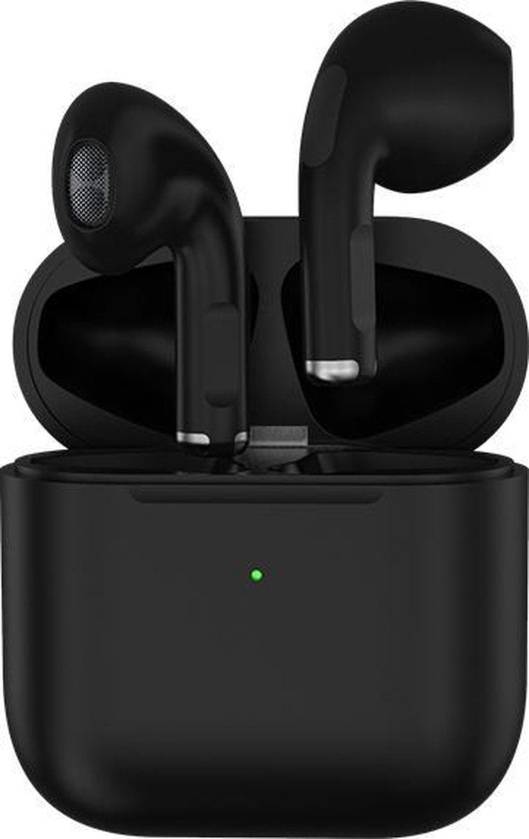 Newsoundz NS-212 Draadloze Oordopjes - Volledig Draadloos - Met Oplaadcase - Geschikt voor alle smartphones - Mat Zwart