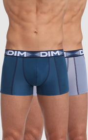 DIM 3D Flex Air Boxershort - Sport Onderbroeken - Ademend - Heren - 2 Stuks - Maat M - (Licht)Blauw