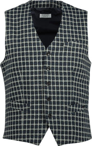 Dstrezzed Gilet - Slim Fit - Blauw - 3XL Grote Maten