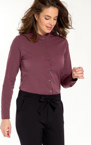 La Blouse Travel Ruche - Blouse van Je m'appelle - Travel Quality materiaal: Stretch