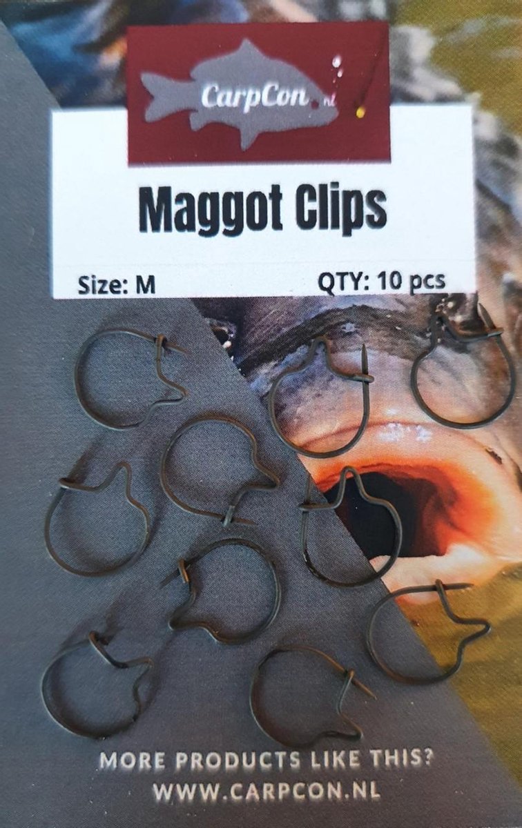 Maggot Clips - 10 stuks - Madenclips