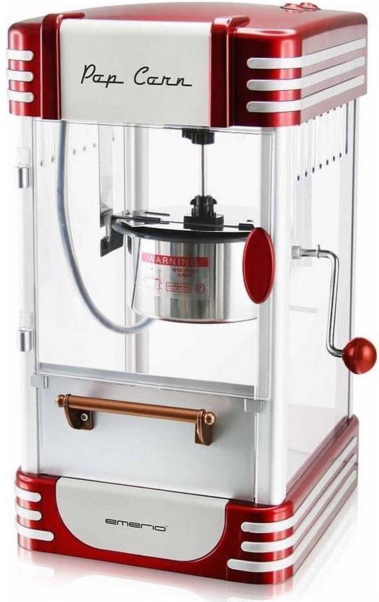 Emerio Popcornmachine 360 W rood POM-120650