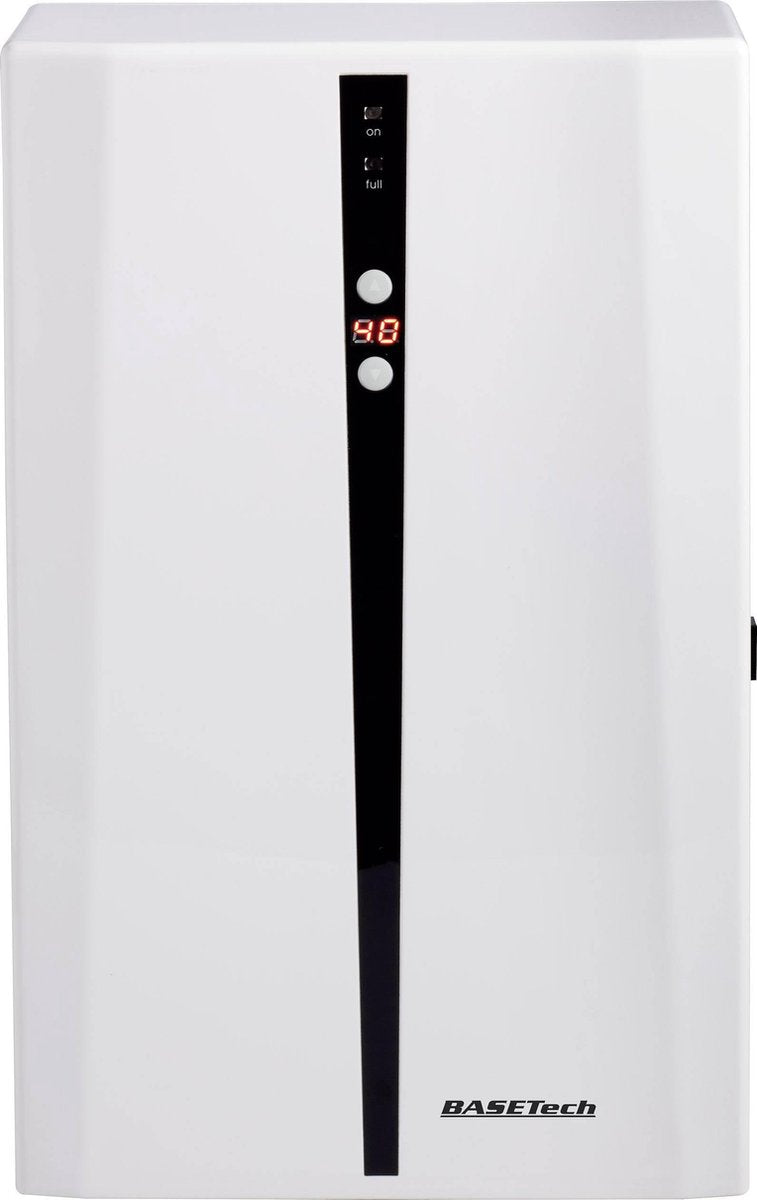 Basetech Luchtontvochtiger 20 m² 72 W 0.03 l/h Wit