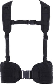 101inc Tactical belt with harnas zwart