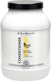 I.s.b. Vachtconditioner Banana Medium Coat 3000 Ml Wit