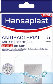 Hansaplast Antibacterieel Aqua Protect XXL 5 stuks