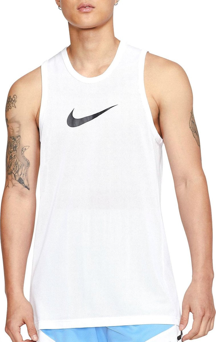 Nike Dri-FIT Crossover  Sporttop - Maat XL  - Mannen - wit