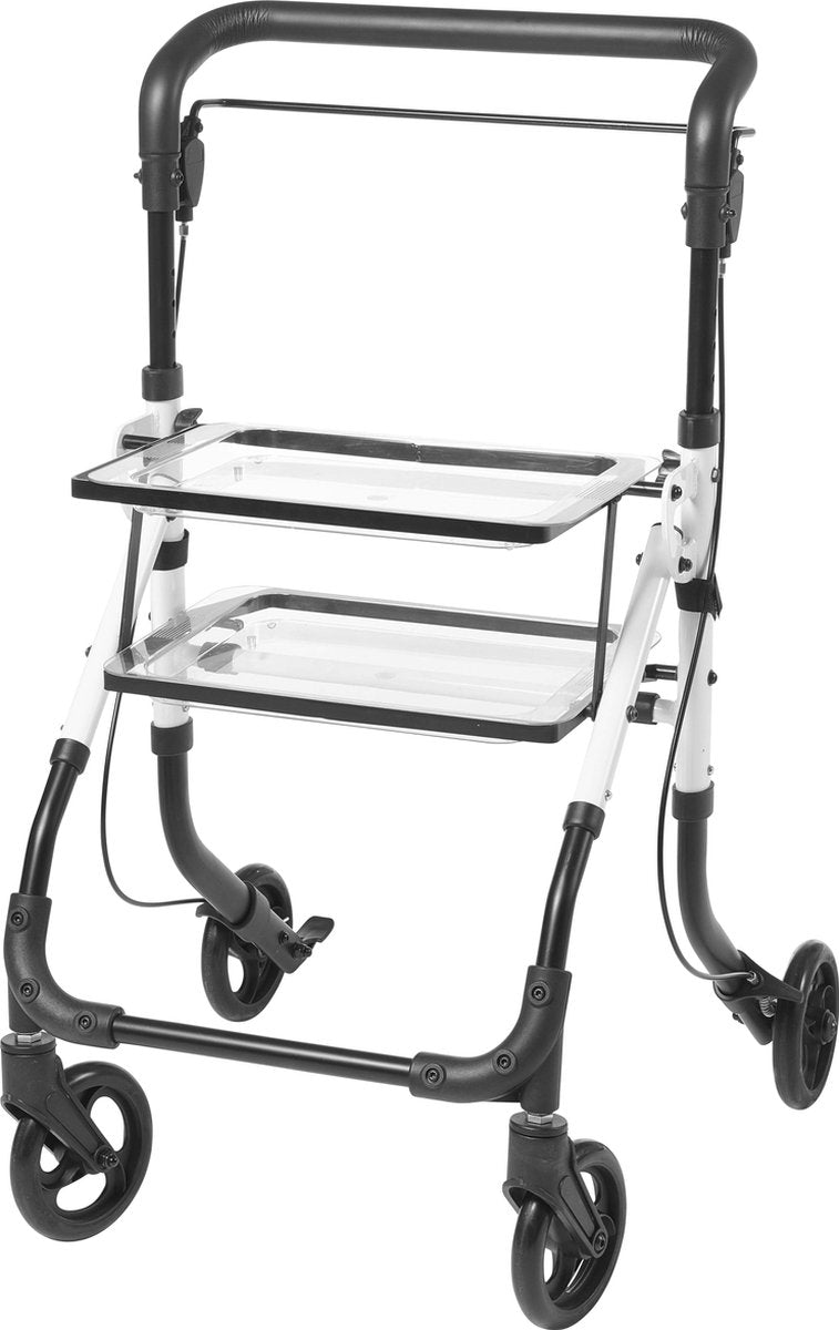 Binnen Rollator - 2 dienbladen