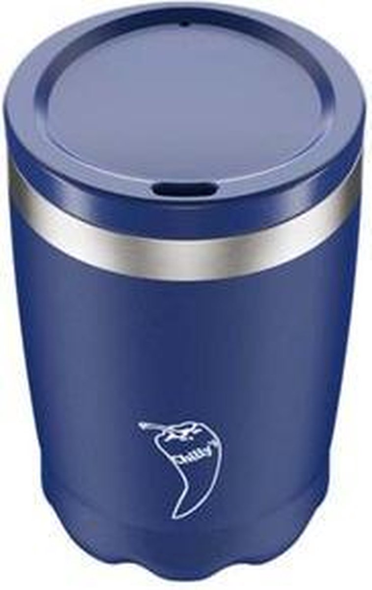 Chilly's Coffeecup - Blauw - Mat (340ml)