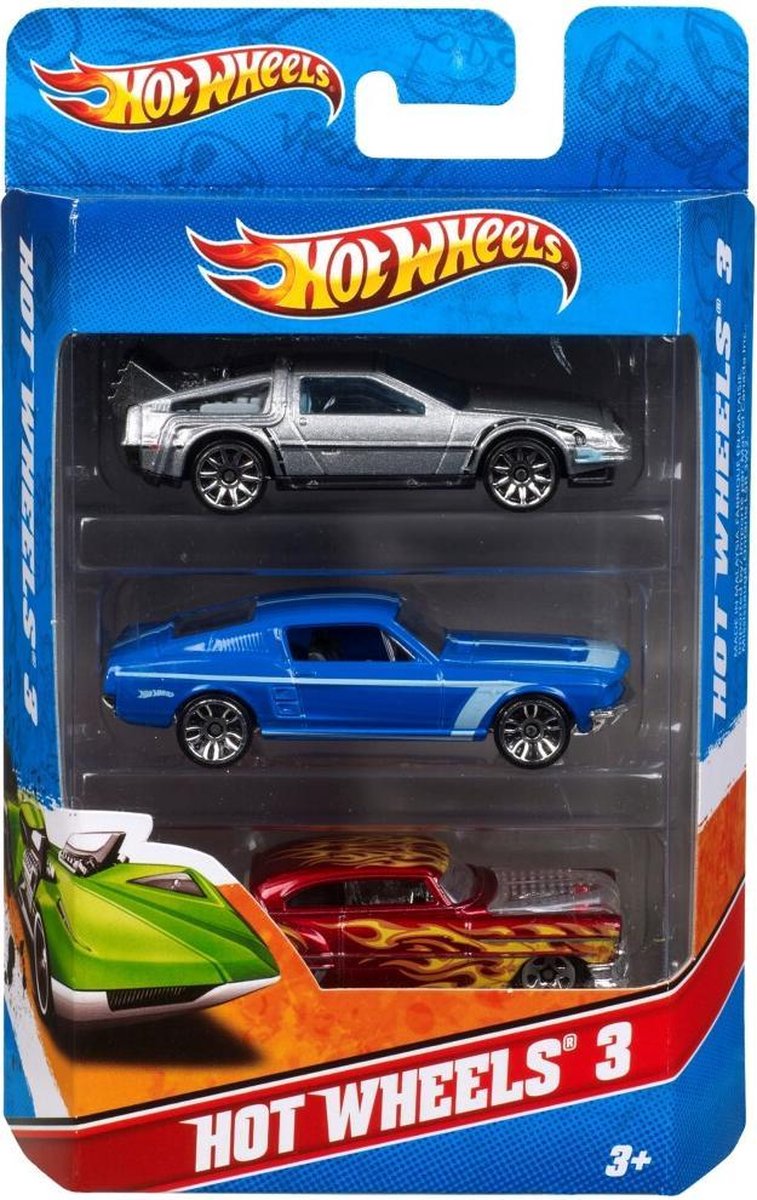 Hot Wheels 3-Pack Assorti
