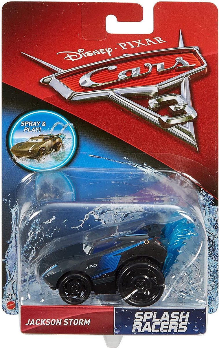 Disney Cars Splash Racers Jackson Storm - 8 cm