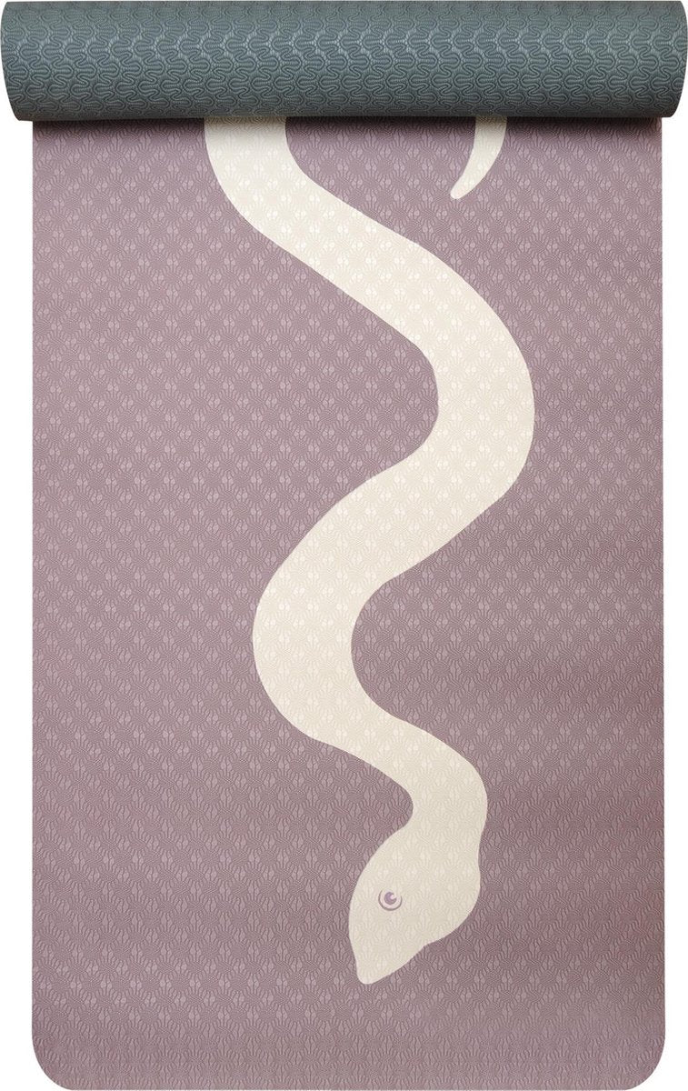 Yogistar Yogamat pro art collection kundalini anthracite/grape