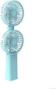 Draagbare handheld ventilator kantoor desktop multifunctionele opvouwbare dubbele kleine ventilator