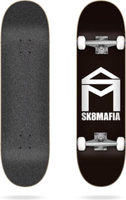Sk8Mafia House Logo black 7.75 compleet skateboard