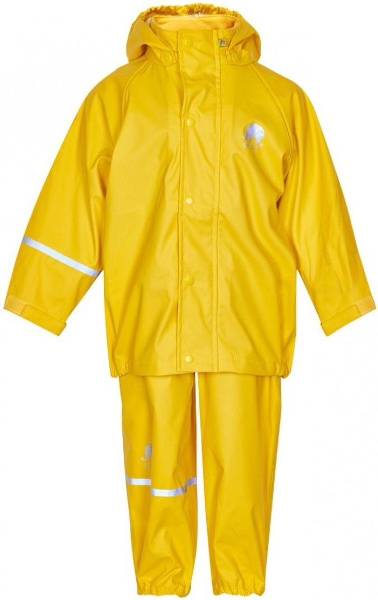 Stoere gele regenpak van CeLaVi 140