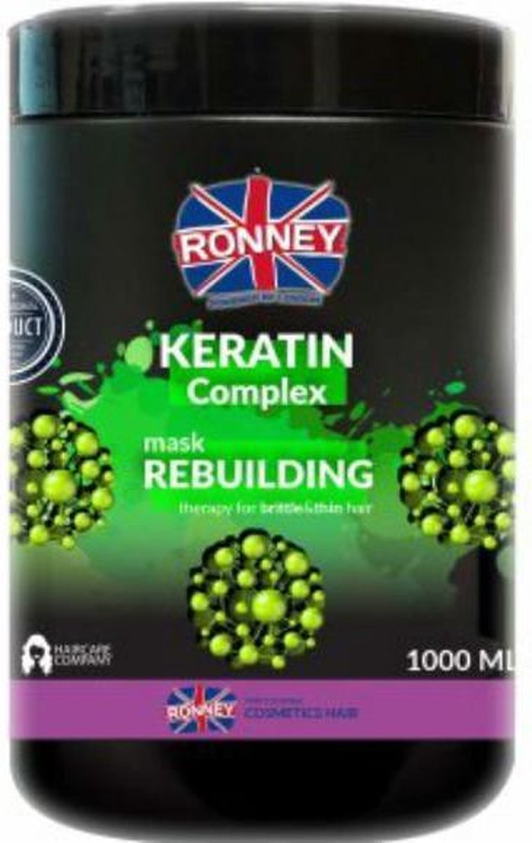 Ronney - Keratin Complex Professional Mask Rebuilding odbudowująca maska do włosów z keratyną 1000ml