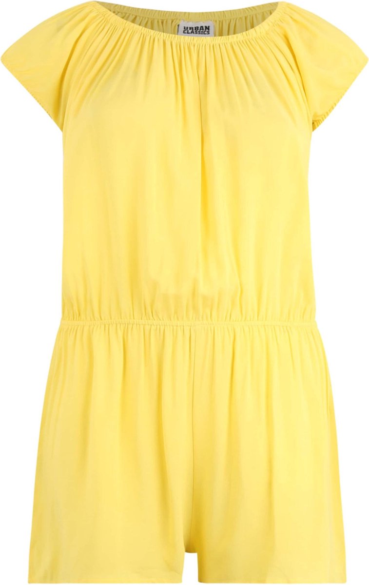 Urban Classics Curvy jumpsuit Geel-xxxl