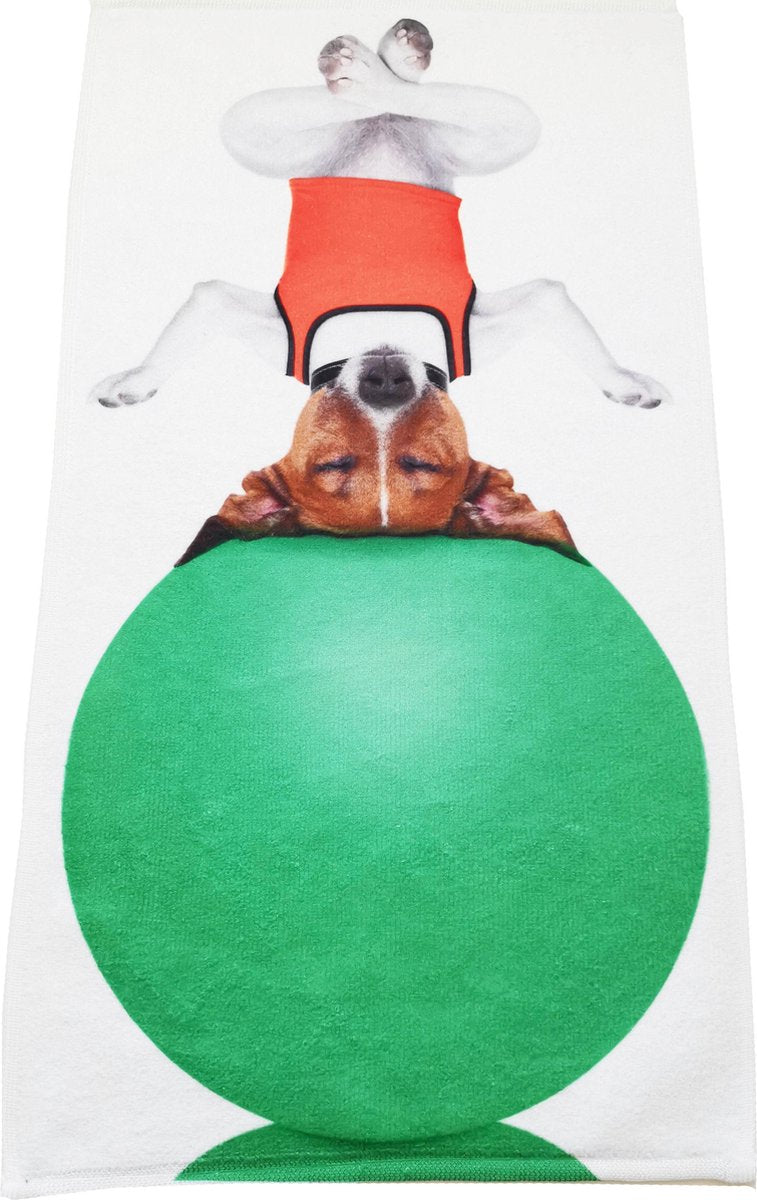 Papillon - Sporthanddoek - Microvezel - 50x40 cm. - Puppy Power