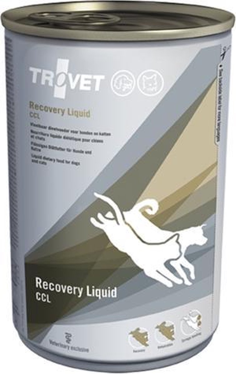 TROVET Recovery Liquid CCL Hond/kat - 12 x 395 ml