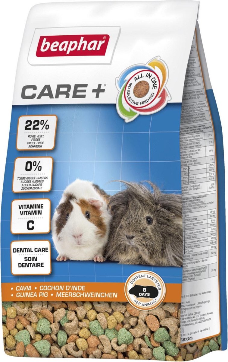 Beaphar Care+ Cavia - 250 gr - Caviavoer
