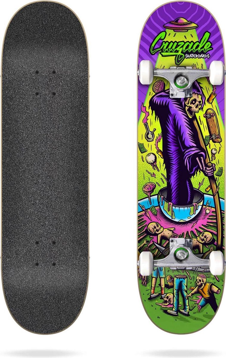 Cruzade Deathskull 8.25 compleet skateboard