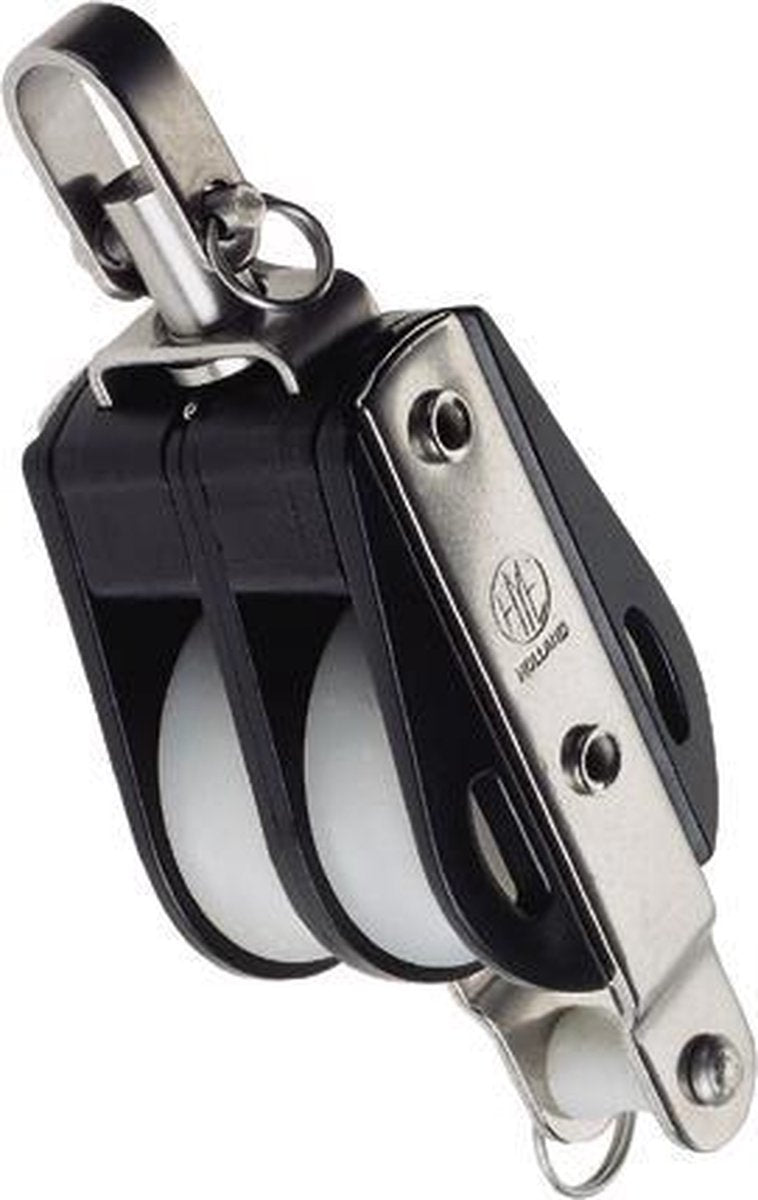 2 schijfs blok 50 mm met Warteloog en Hondsvot