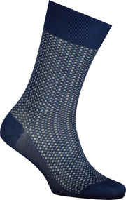 Falke Sokken - Uptown Tie - Blauw - 47-50