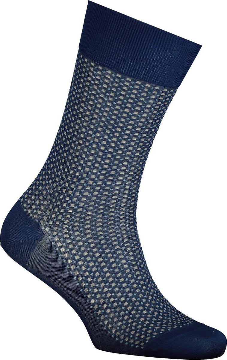 Falke Sokken - Uptown Tie - Blauw - 47-50