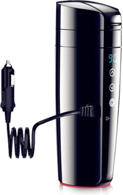 SpeedCare® 12V Reiswaterkoker – Auto Waterkoker – Camping Waterkoker – Luxe Zwart