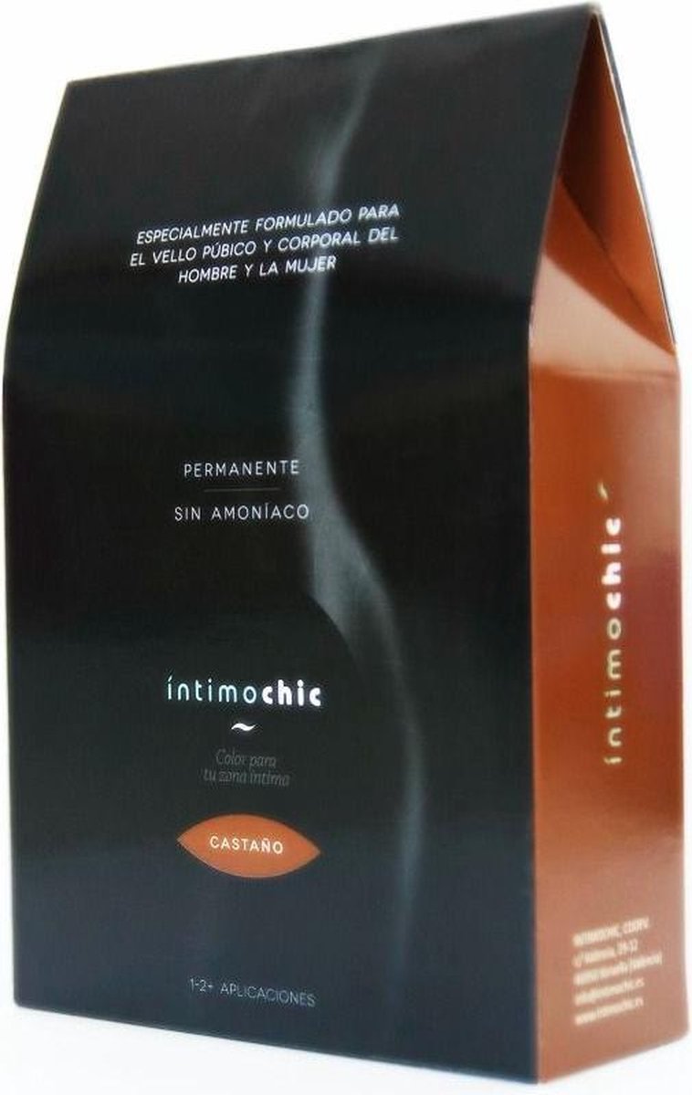 Intimochic Dye For Pubic And Body Hair / Brown | INTIMOCHIC