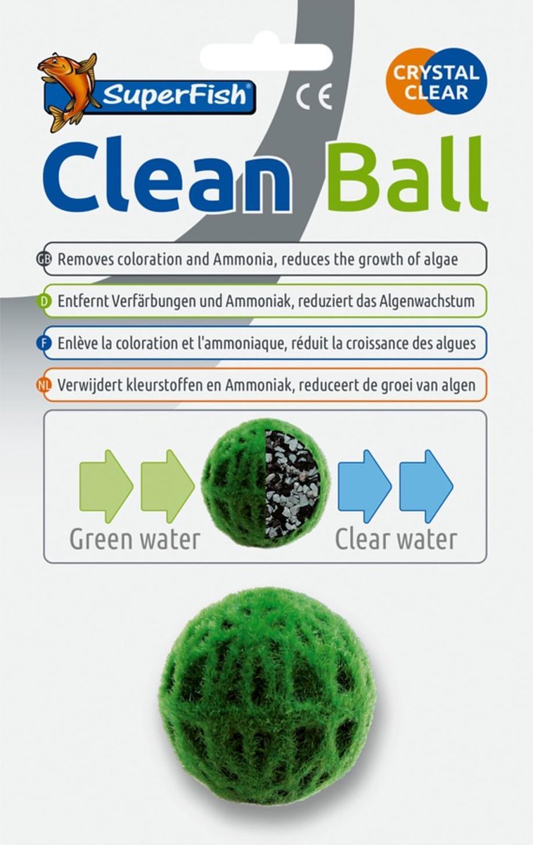 Superfish Clean Ball - Aquarium - Algenremming