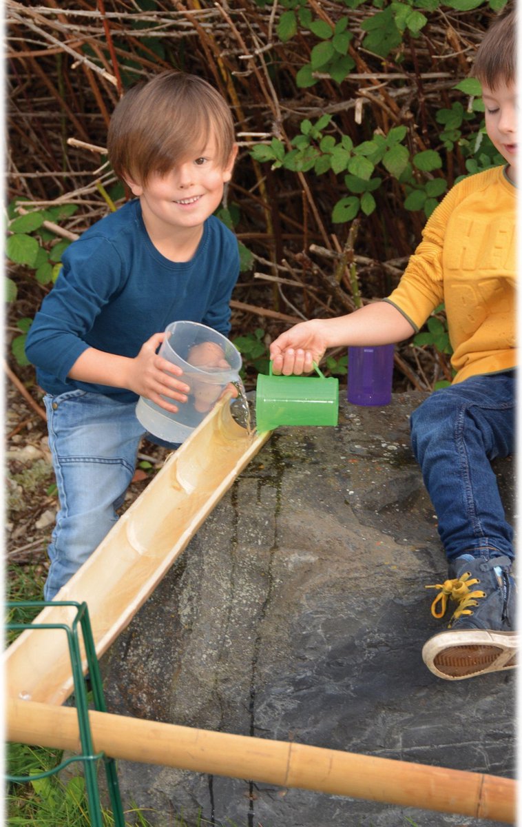 Bamboe goten set van 4 stuks