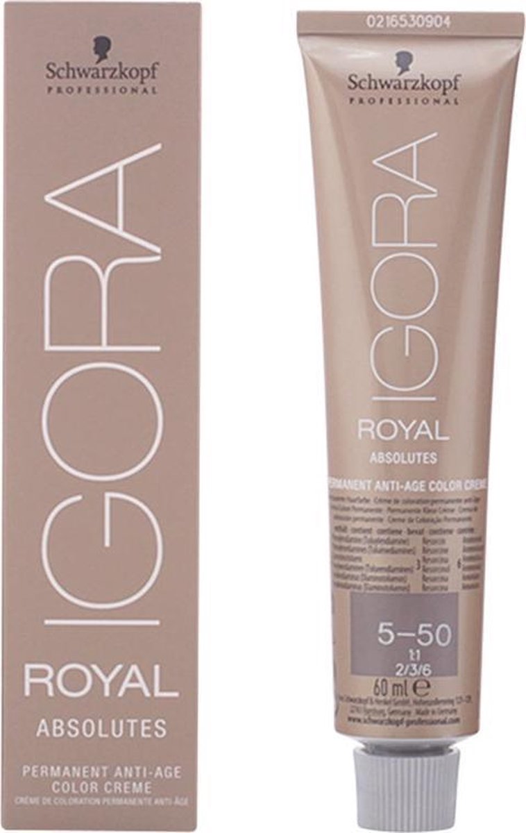 Schwarzkopf - IGORA ROYAL ABSOLUTES anti-age color creme 5-50 60 ml