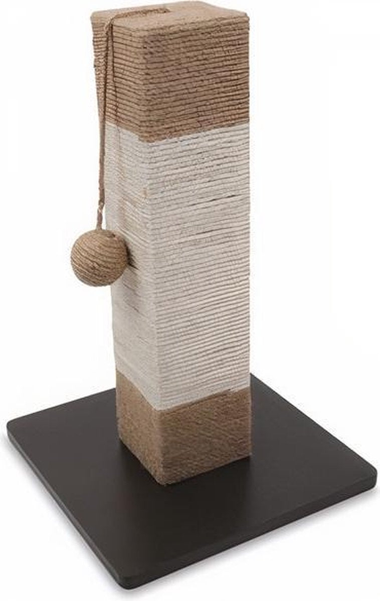 M-pets Krabpaal Fintina 30 X 46 Cm Sisal/jute Bruin/beige