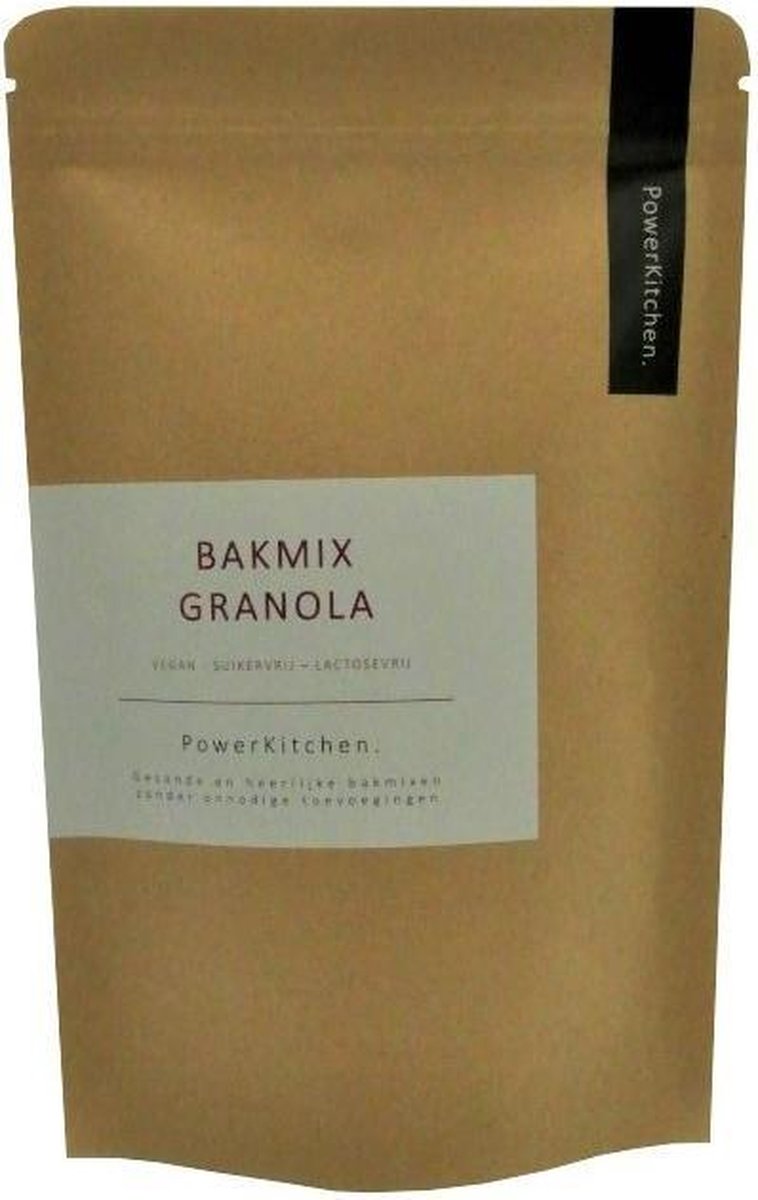 Gezonde bakmix glutenvrije granola