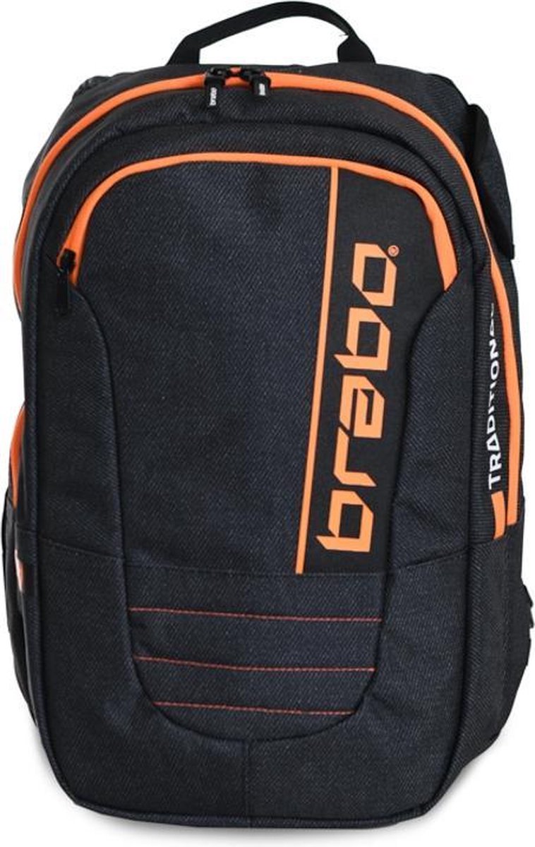 Brabo Backpack JR Trad. Denim Bk/Or Sticktas Unisex - Or