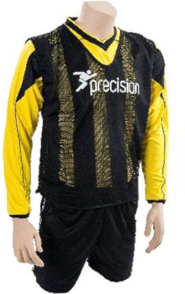 Precision Trainingshesje Mesh Junior Polyester Zwart Maat Xs