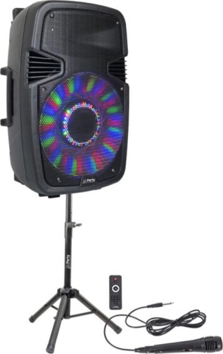 15" actieve speakerbox met LED