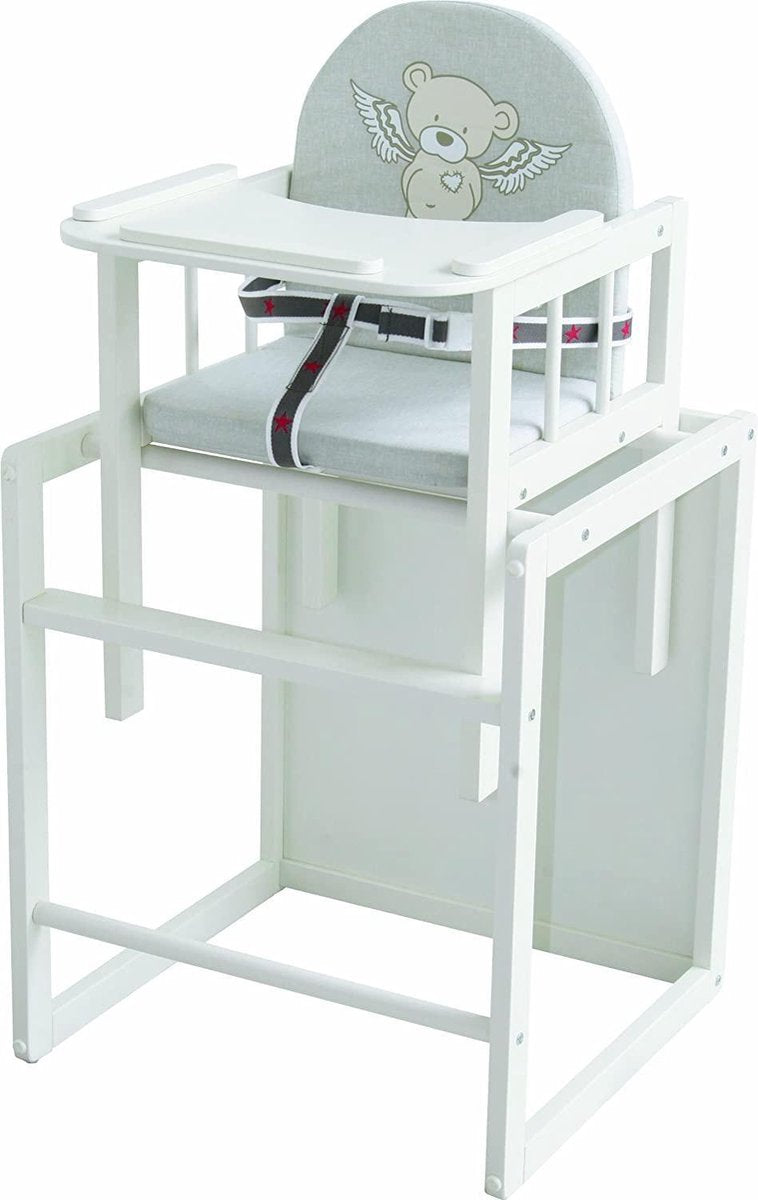 Roba Kinderstoel Heartbreaker 44 X 45 X 88 Cm Hout Wit