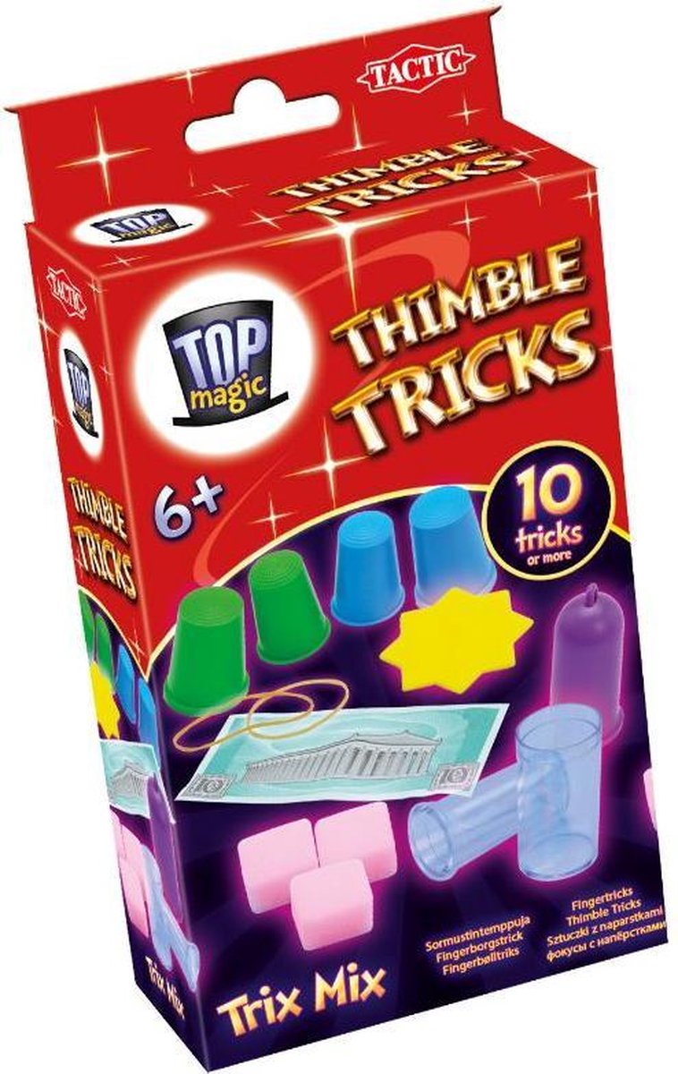 Goochelset Trix Mix Thimble Tricks