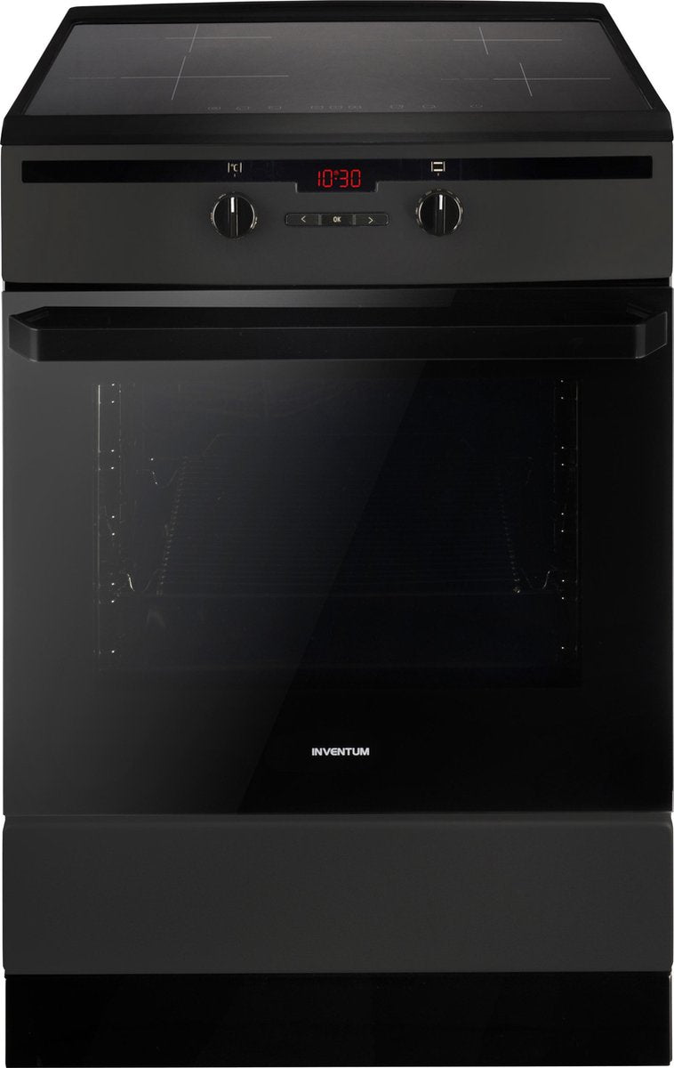 Inventum VFI6042ZWA - Elektrisch fornuis - Zwart