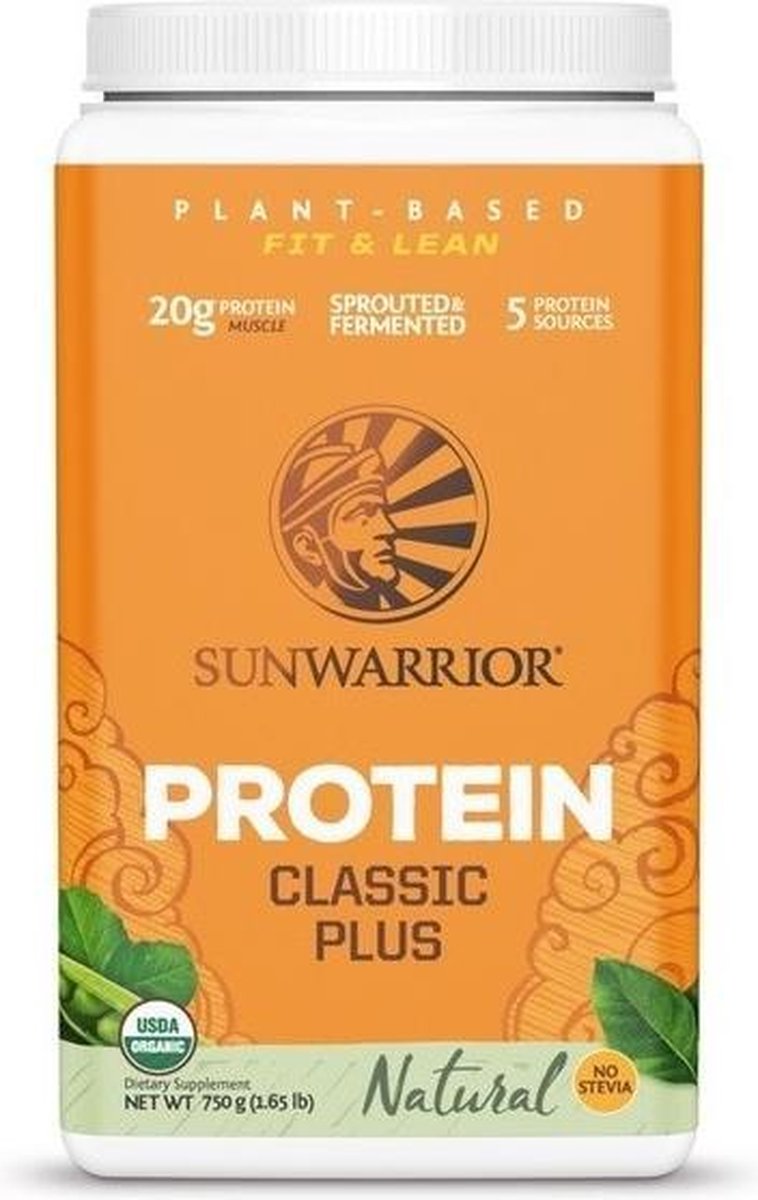 Sunwarrior Proteïne Classic Plus - Naturel - 750 gram