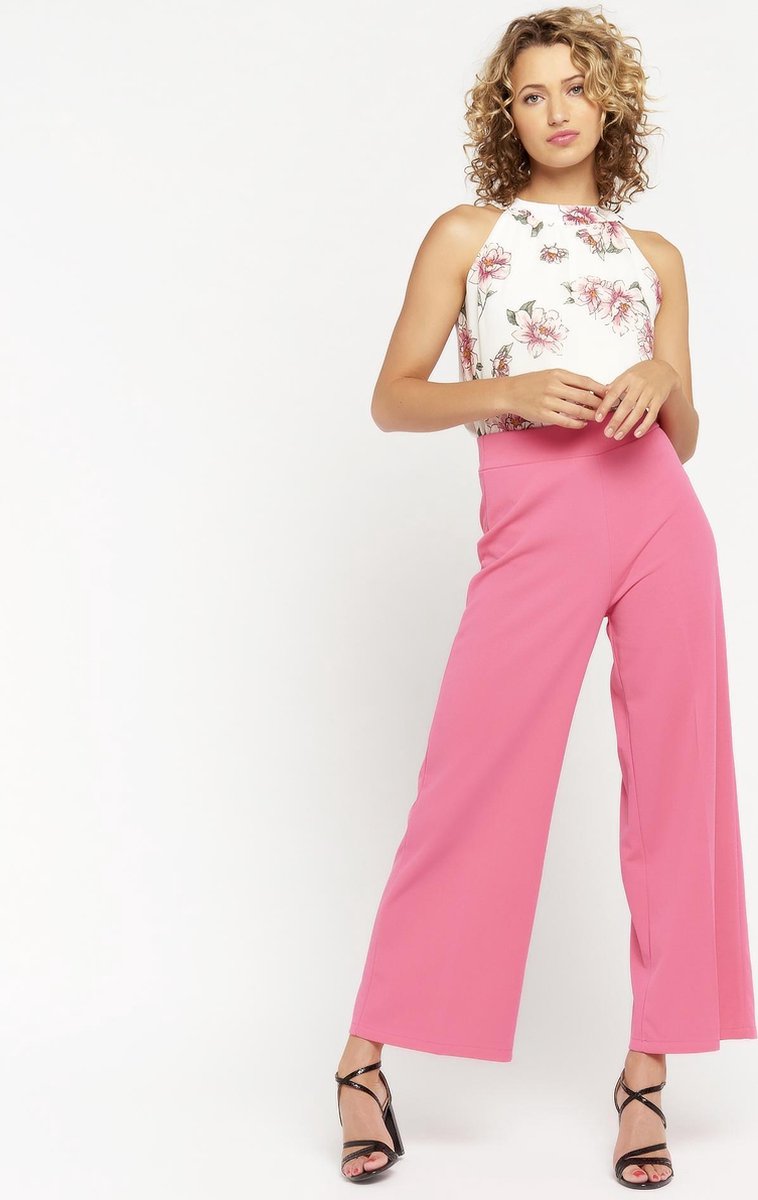 Pantalon ample basique - Roze