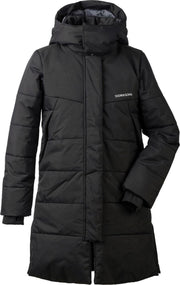 Didriksons Sherin Girls Puff Parka  Jas - Maat 170/176  - Meisjes - zwart