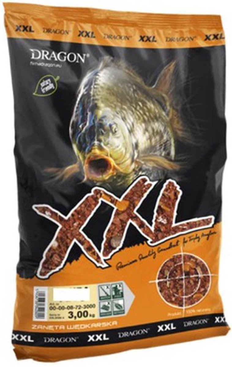 Dragon XXL - Carp Feeder - 3kg - Lokvoer