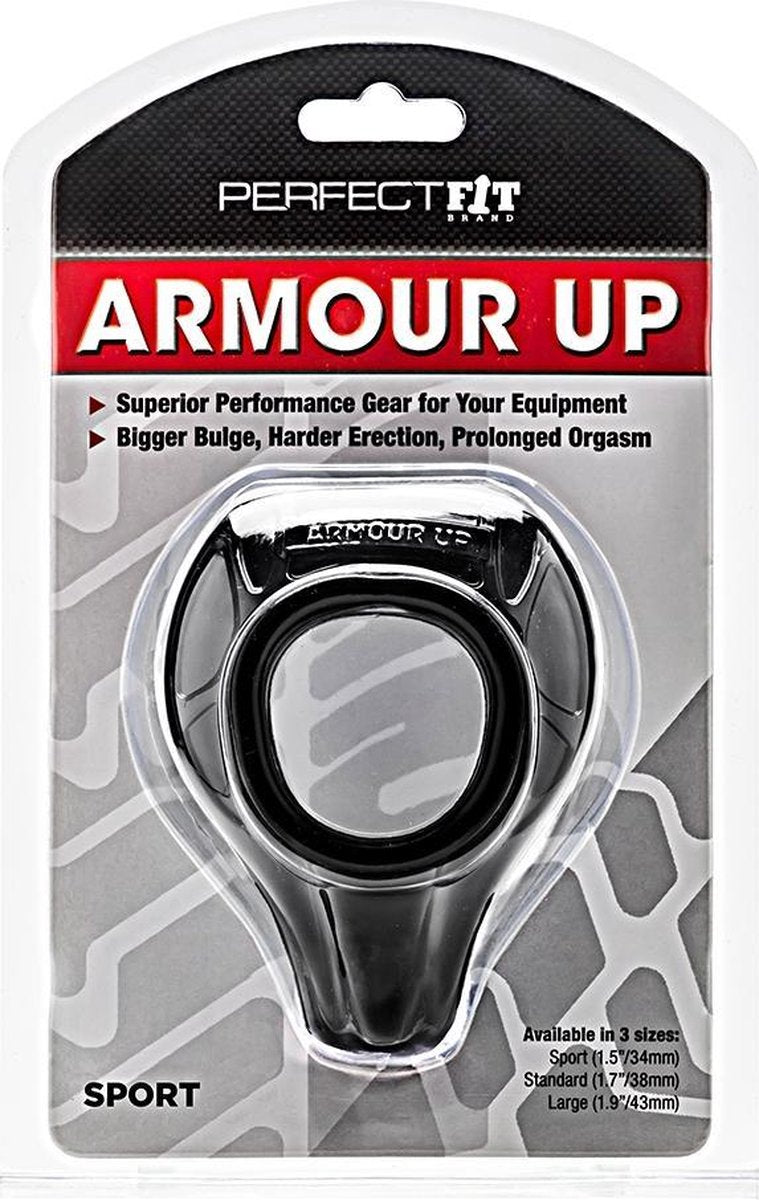 Armour Up - Black - Cock Rings