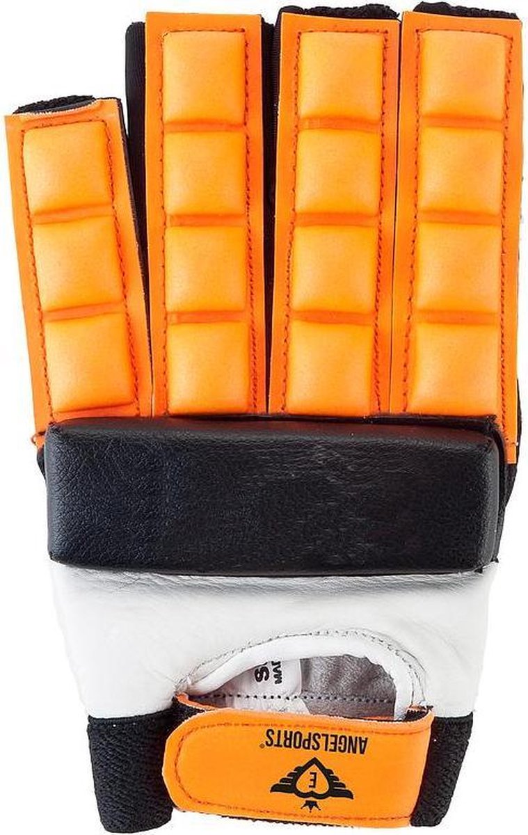 Hockey handschoen oranje Maat XS