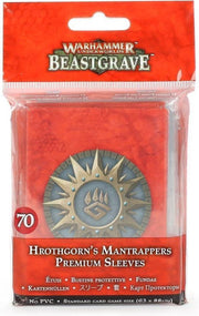 Warhammer Underworlds: Beastgrave - Hrothgorn's Mantrappers Premium Sleeves WARHAMMER UNDERWORLDS